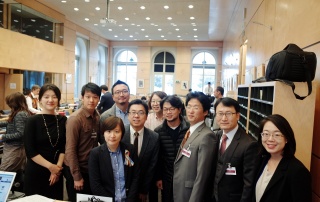 유엔 자유권 심의에 참가한 한국 NGO 대표단 ⓒ 유엔 자유권 심의 대응 한국 NGO 모임