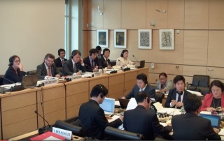 자유권위원회 대한민국 제4차 정기보고서 심의장면