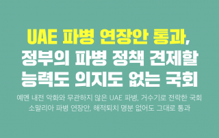 uae파병연장안통화