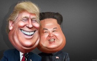 1200px-Donald_Trump_and_Kim_Jong-un_-_Caricatures_(42497312571)