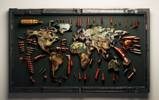 world-map-and-bullets